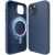 Защитный чехол Elago Silicone Case with MagSafe для Apple iPhone 14 Plus - Jean Indigo: фото 1 из 7
