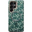 Защитный чехол ESEBLE Letter Pattern Magnetic для Samsung Galaxy S25 Ultra (S938) - Green (379543G)
