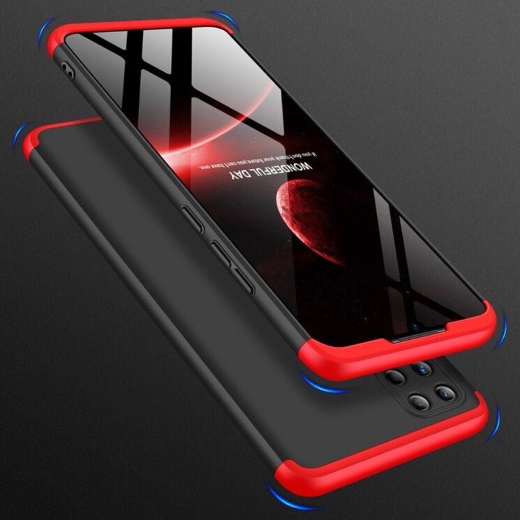 Защитный чехол GKK Double Dip Case для Realme C15 - Black / Red (282403BR) Защитный чехол GKK Double Dip Case для Realme C15 - Black / Red: фото 7 из 12