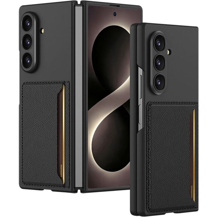 Защитный чехол GKK Slim Holder для Samsung Galaxy Fold 8 Ultra - Black: фото 1 из 8