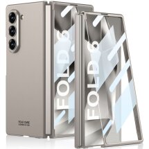 Защитный чехол GKK Super Slim для Samsung Galaxy Fold 6 - Titanium Grey: фото 1 из 7