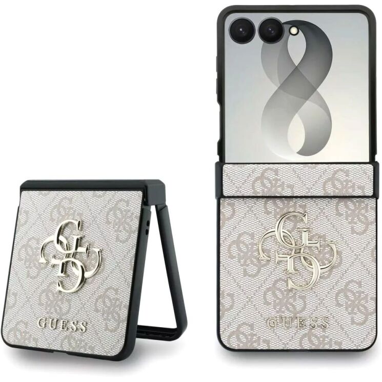 Захисний чохол Guess Big 4G Logo для Samsung Galaxy Flip 8 (GUHCZF84GMGPI) - Pink (423577P) Захисний чохол Guess Big 4G Logo для Samsung Galaxy Flip 8 (GUHCZF84GMGPI) - Pink: фото 1 з 7