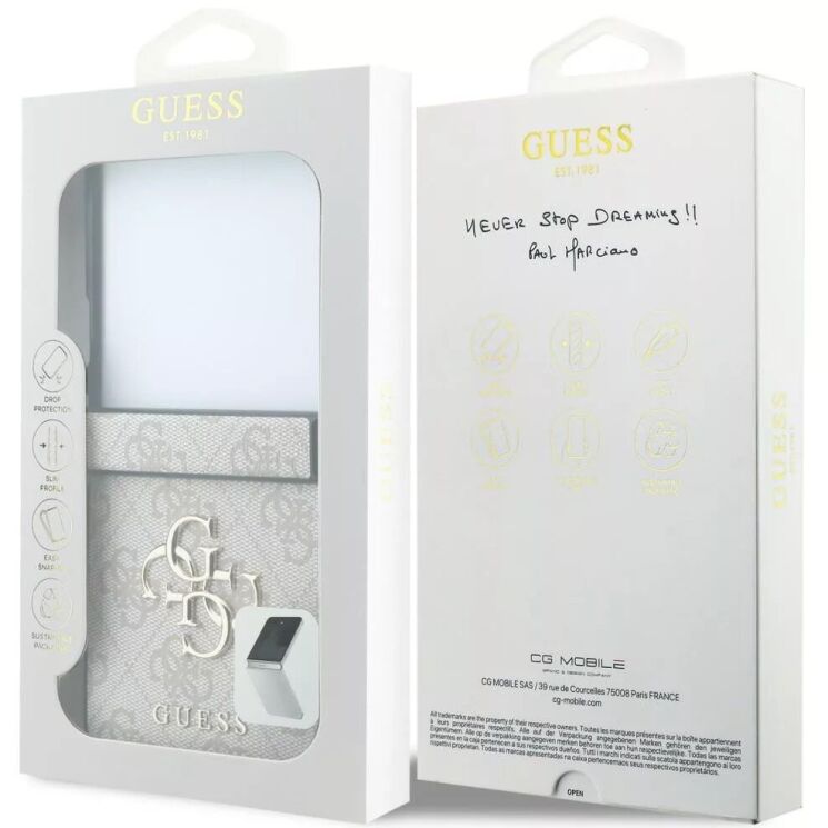 Захисний чохол Guess Big 4G Logo для Samsung Galaxy Flip 8 (GUHCZF84GMGPI) - Pink (423577P) Захисний чохол Guess Big 4G Logo для Samsung Galaxy Flip 8 (GUHCZF84GMGPI) - Pink: фото 7 з 7