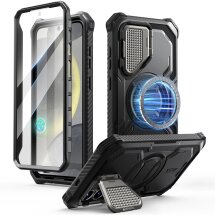 Защитный чехол i-Blason Armorbox Mag by Supcase для Samsung Galaxy S25 Plus (S936) 843439156418 - Black: фото 1 из 12