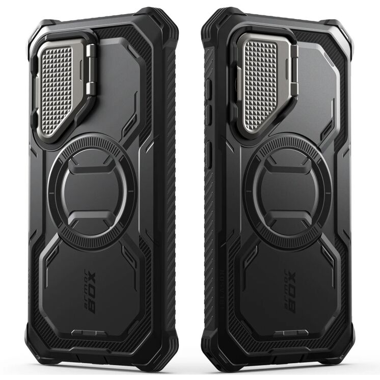 Защитный чехол i-Blason Armorbox Mag by Supcase для Samsung Galaxy S25 Plus (S936) 843439156418 - Black: фото 4 из 12
