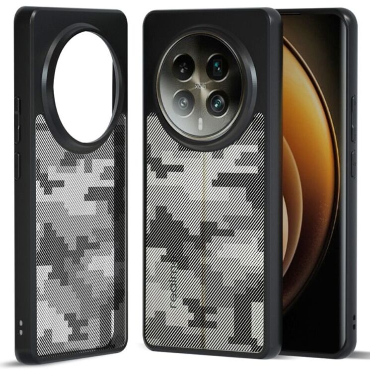 Захисний чохол IBMRS Military для Realme 12 Pro / 12 Pro+ - Grid Camouflage: фото 1 з 5