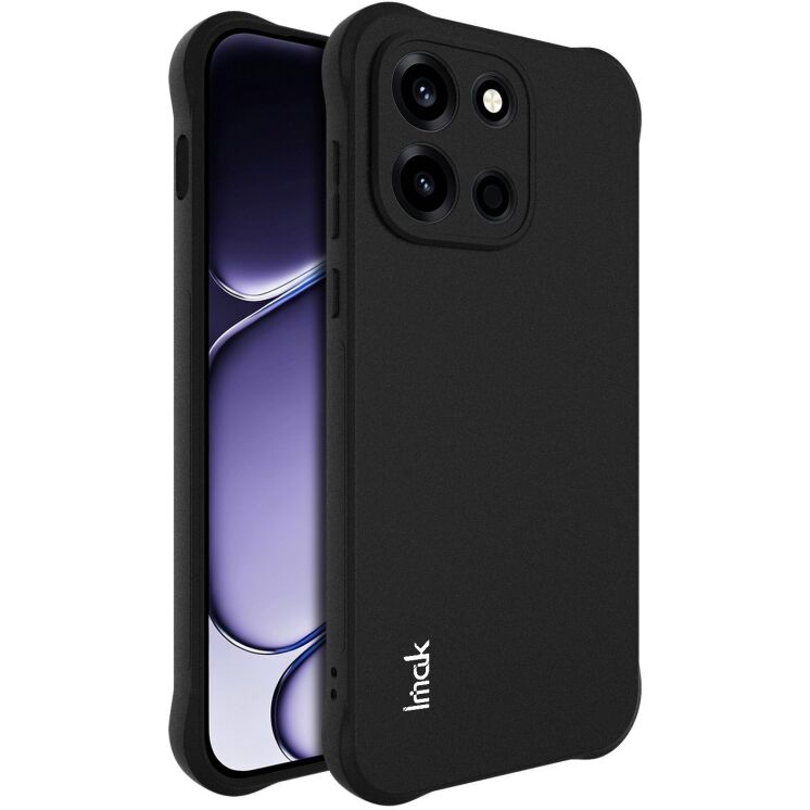 Защитный чехол IMAK Airbag Sand Case для OnePlus Nord 6 - Matte Black: фото 1 из 8