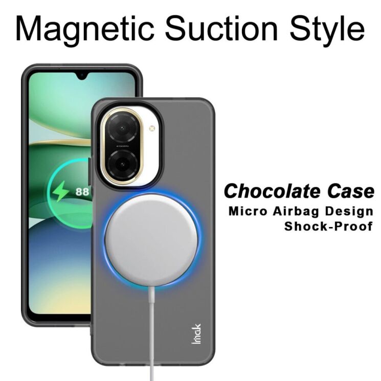 Защитный чехол IMAK Candy Series Magnetic для Xiaomi Redmi A5 - Black: фото 4 из 9