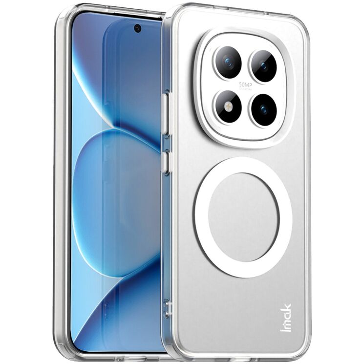 Защитный чехол IMAK Candy Series Magnetic для Xiaomi Redmi Note 15 Pro Plus / Poco M8 Pro 5G - White: фото 1 из 9