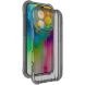 Защитный чехол IMAK Corrugated Airbag для Apple iPhone 16 Pro Max - Transparent Black (360409H). Фото 1 из 8