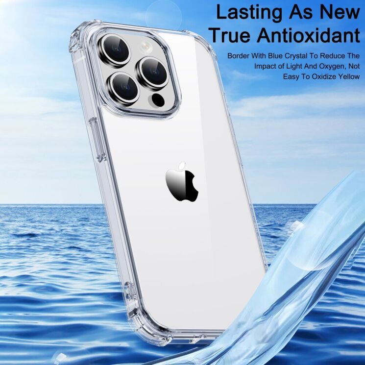 Защитный чехол IPAKY Airbag Series для Apple iPhone 15 Pro - Transparent: фото 4 из 11