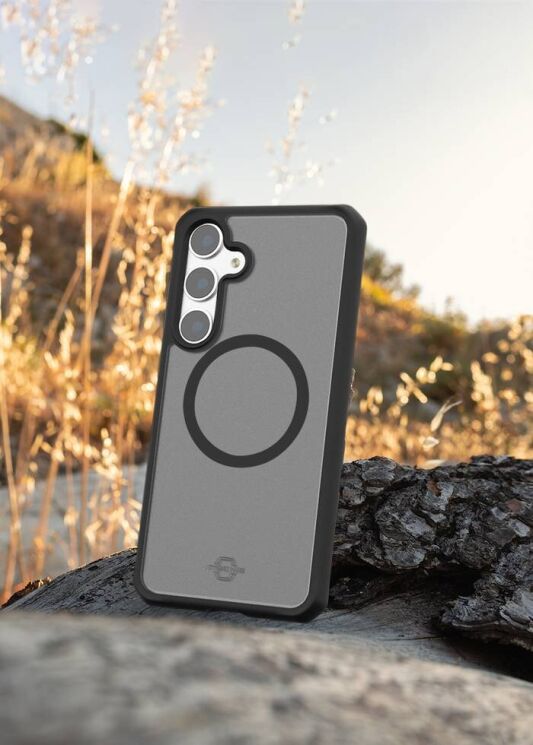 Защитный чехол ItSkins Hybrid R Frost with MagSafe для Samsung Galaxy S24 (S921) SGBP-HMFRT-BLCK - Black (411700B) Защитный чехол ItSkins Hybrid R Frost with MagSafe для Samsung Galaxy S24 (S921) SGBP-HMFRT-BLCK - Black: фото 5 из 7