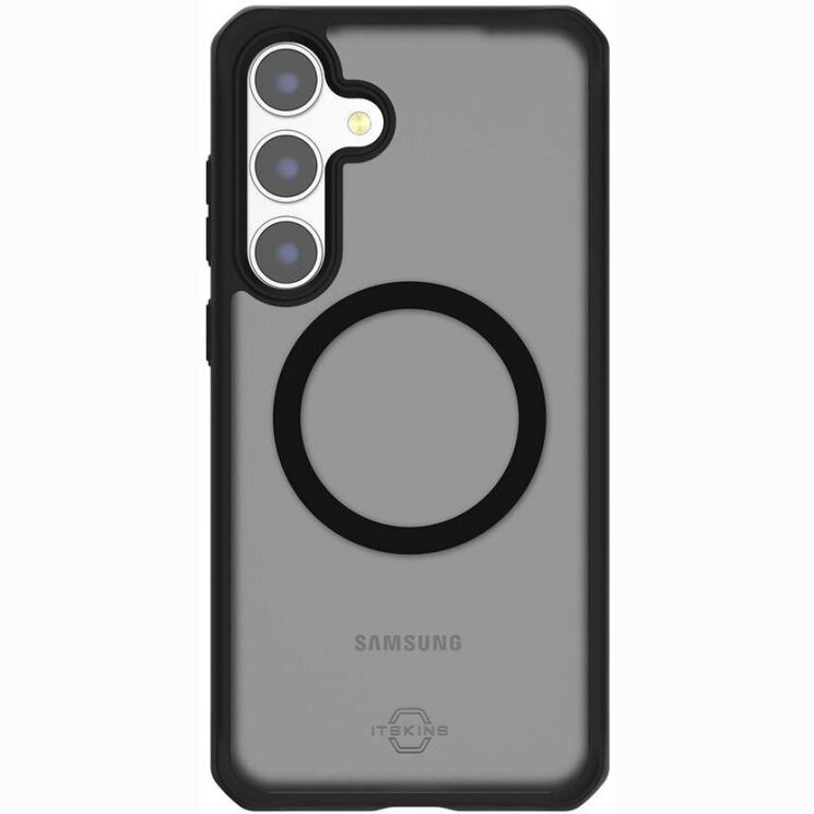 Защитный чехол ItSkins Hybrid R Frost with MagSafe для Samsung Galaxy S24 (S921) SGBP-HMFRT-BLCK - Black (411700B) Защитный чехол ItSkins Hybrid R Frost with MagSafe для Samsung Galaxy S24 (S921) SGBP-HMFRT-BLCK - Black: фото 1 из 7
