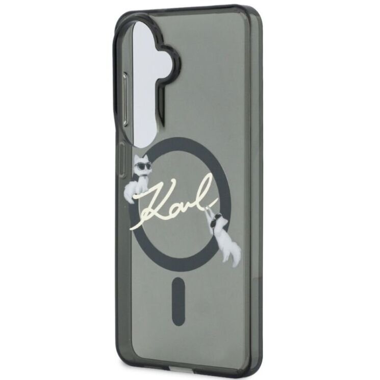 Защитный чехол Karl Lagerfeld IML Choupettes Karl Script Logo MagSafe для Samsung Galaxy S26 (KLHMS26S5HKSCAK) - Black (412000B) Защитный чехол Karl Lagerfeld IML Choupettes Karl Script Logo MagSafe для Samsung Galaxy S26 (KLHMS26S5HKSCAK) - Black: фото 6 из 8