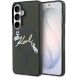 Защитный чехол Karl Lagerfeld IML Choupettes Karl Script Logo MagSafe для Samsung Galaxy S26 (KLHMS26S5HKSCAK) - Black (412000B). Фото 1 из 8