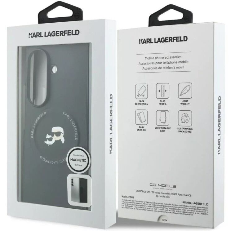 Защитный чехол Karl Lagerfeld Karl&Choupette Pins MagSafe для Samsung Galaxy Fold 8 Ultra (KLHMZFD8PSMLRKCK) - Black (424097B) Защитный чехол Karl Lagerfeld Karl&Choupette Pins MagSafe для Samsung Galaxy Fold 8 Ultra (KLHMZFD8PSMLRKCK) - Black: фото 7 из 7