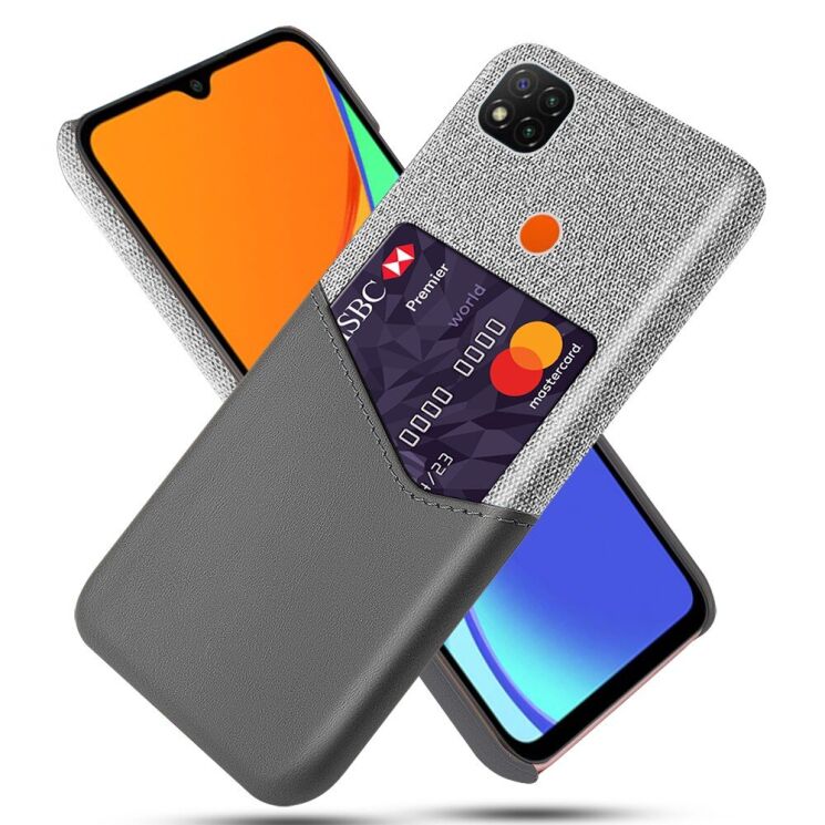 Защитный чехол KSQ Business Pocket для Xiaomi Redmi 9C - Grey: фото 1 из 4