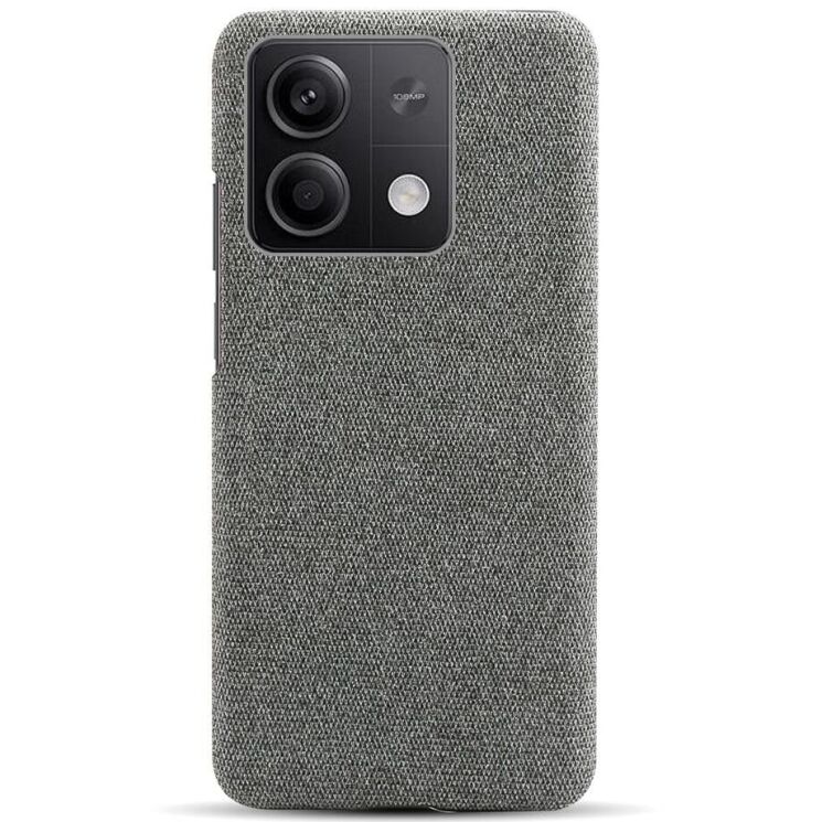 Захисний чохол KSQ Cloth Style для Xiaomi Redmi Note 13 5G - Gray: фото 3 з 5