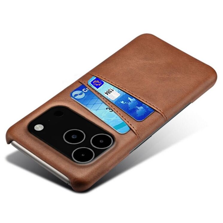 Захисний чохол KSQ Pocket Case для Apple iPhone 17 Pro Max - Brown: фото 3 з 5