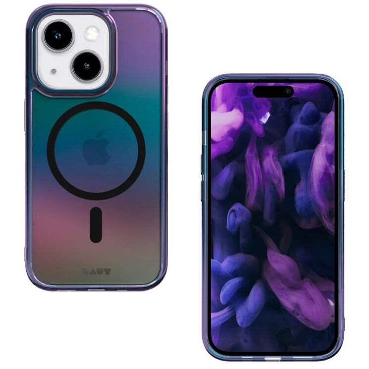 Защитный чехол Laut HOLO для Apple iPhone 15 - Black: фото 3 из 8