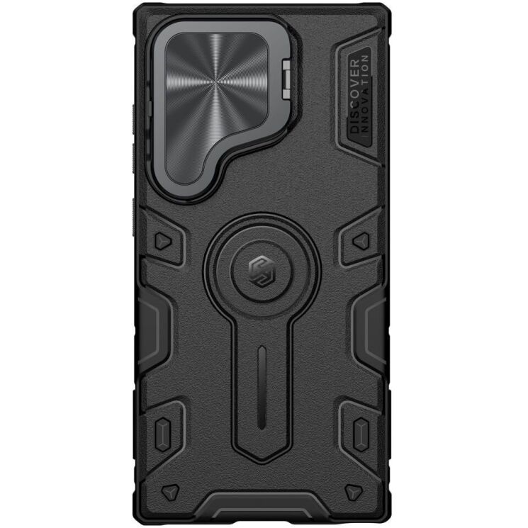 Защитный чехол NILLKIN CamShield Armor Prop Magnetic Case для Samsung Galaxy S24 Ultra - Black: фото 3 из 19