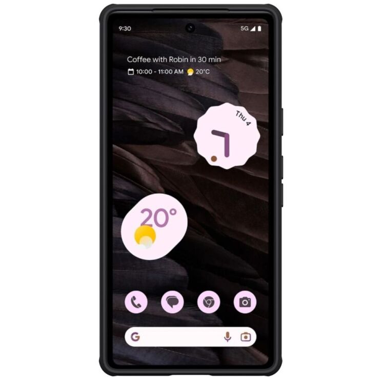 Защитный чехол NILLKIN CamShield Pro для Google Pixel 7a - Black: фото 3 из 17