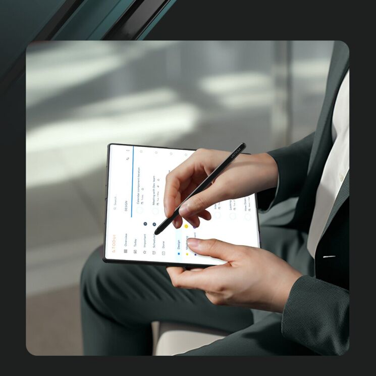 Захисний чохол NILLKIN Flex Pure Fold (S Pen) для Samsung Galaxy Fold 7 - Green: фото 11 з 18
