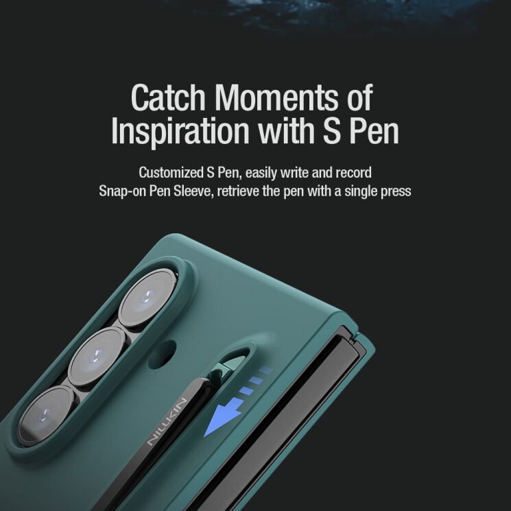 Захисний чохол NILLKIN Flex Pure Fold (S Pen) для Samsung Galaxy Fold 7 - Green: фото 10 з 18