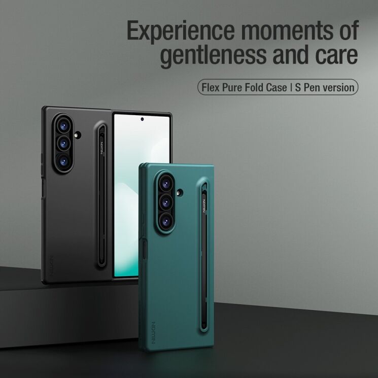Захисний чохол NILLKIN Flex Pure Fold (S Pen) для Samsung Galaxy Fold 7 - Green: фото 6 з 18