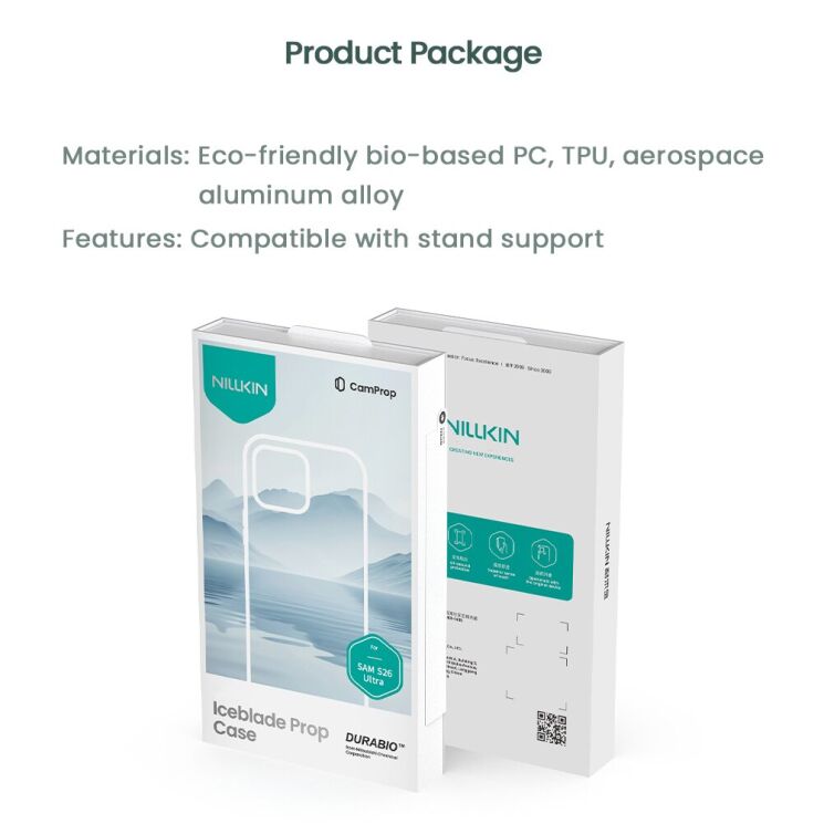 Захисний чохол NILLKIN Iceblade Prop Magnetic (Precise Cut-out) для Samsung Galaxy S26 Ultra - Green: фото 17 з 17
