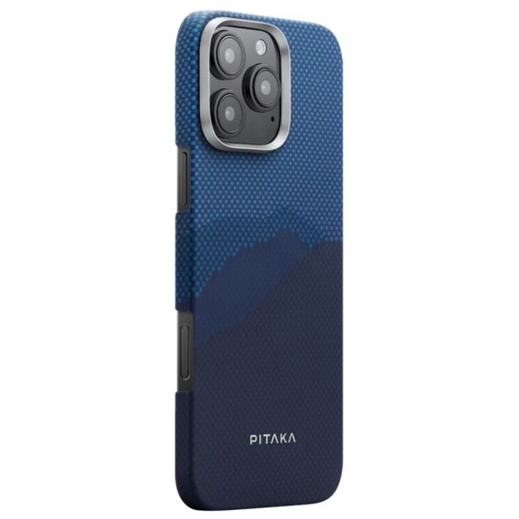 Защитный чехол Pitaka Tactile Woven StarPeak Lumintex для Apple iPhone 16 Pro Max (KI1604POTH) - Over The Horizon: фото 2 из 10