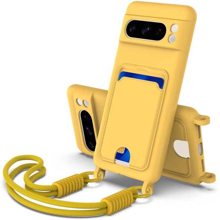 Захисний чохол Reframe Silicone Holder для Google Pixel 8A - Yellow: фото 1 з 8
