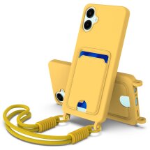 Захисний чохол Reframe Silicone Holder для Samsung Galaxy A06 (A065) - Yellow: фото 1 з 7