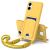 Захисний чохол Reframe Silicone Holder для Samsung Galaxy A06 (A065) - Yellow: фото 1 з 7