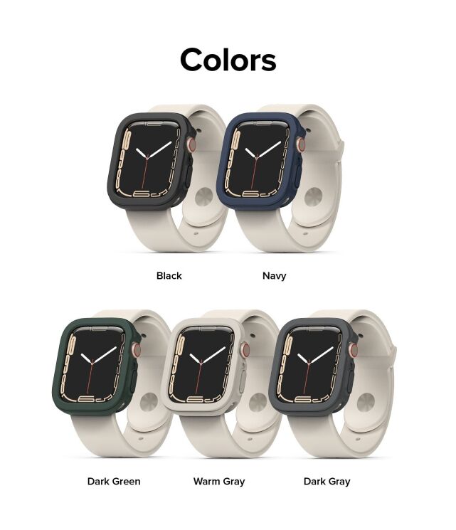 Защитный чехол Ringke Air Sports для Apple Watch 45 mm (7 / 8 / 9 Series) 8809848200694 - Black (304715B) Защитный чехол Ringke Air Sports для Apple Watch 45 mm (7 / 8 / 9 Series) 8809848200694 - Black: фото 10 из 10