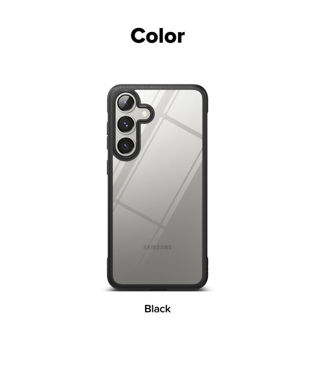 Защитный чехол Ringke Fusion Bold для Samsung Galaxy S25 (S931) 8800274968233 - Black: фото 13 из 14