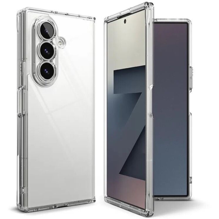 Защитный чехол Ringke Fusion (FF) для Samsung Galaxy Fold 7 (8800293855255) - Clear: фото 2 из 21