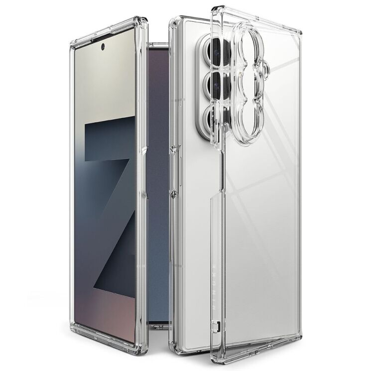 Защитный чехол Ringke Fusion (FF) для Samsung Galaxy Fold 7 (8800293855255) - Clear: фото 3 из 21