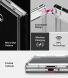 Защитный чехол Ringke Fusion (FF) для Samsung Galaxy Fold 7 (8800293855255) - Clear (383833C). Фото 18 из 21