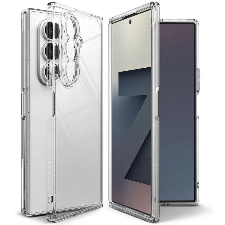 Защитный чехол Ringke Fusion (FF) для Samsung Galaxy Fold 7 (8800293855255) - Clear: фото 4 из 21