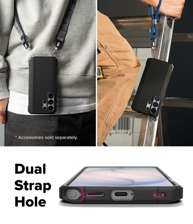 Защитный чехол Ringke Onyx Alfa для Samsung Galaxy S26 Ultra (S948) 8800328816084 - Black: фото 12 из 15