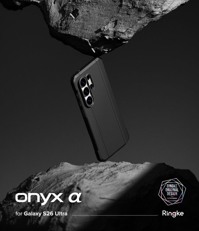 Защитный чехол Ringke Onyx Alfa для Samsung Galaxy S26 Ultra (S948) 8800328816084 - Black: фото 4 из 15