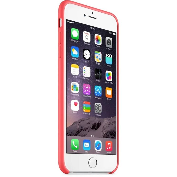 Защитный чехол Silicone Case для Apple iPhone 6/6s Plus (MGXW2) - Pink: фото 6 из 6