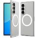 Защитный чехол Spigen AirSkin (MagFit) для Samsung Galaxy Fold 8 Ultra (ACS11505) - Clear (424075C). Фото 7 из 14