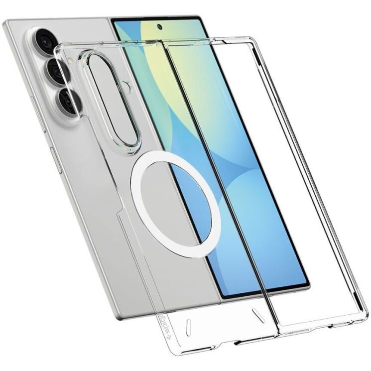 Защитный чехол Spigen AirSkin (MagFit) для Samsung Galaxy Fold 8 Ultra (ACS11505) - Clear (424075C) Защитный чехол Spigen AirSkin (MagFit) для Samsung Galaxy Fold 8 Ultra (ACS11505) - Clear: фото 5 из 14
