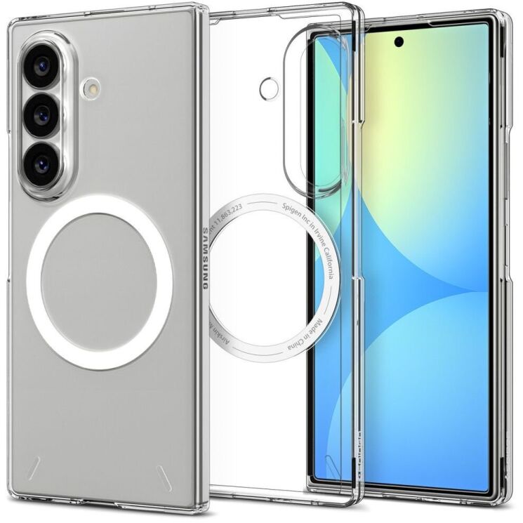 Защитный чехол Spigen AirSkin (MagFit) для Samsung Galaxy Fold 8 Ultra (ACS11505) - Clear (424075C) Защитный чехол Spigen AirSkin (MagFit) для Samsung Galaxy Fold 8 Ultra (ACS11505) - Clear: фото 1 из 14
