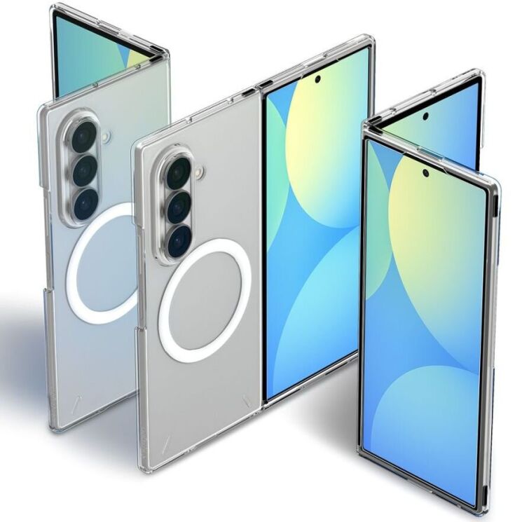 Защитный чехол Spigen AirSkin (MagFit) для Samsung Galaxy Fold 8 Ultra (ACS11505) - Clear (424075C) Защитный чехол Spigen AirSkin (MagFit) для Samsung Galaxy Fold 8 Ultra (ACS11505) - Clear: фото 3 из 14