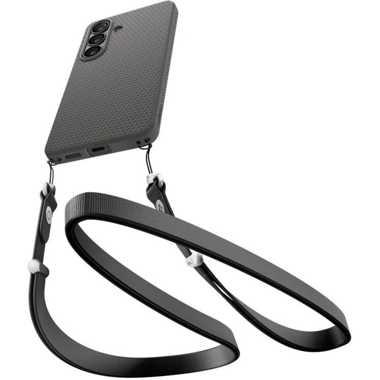 Защитный чехол Spigen Liquid Air для Samsung Galaxy S26 Plus (S947) ACS11211 - Marble Grey: фото 5 из 12