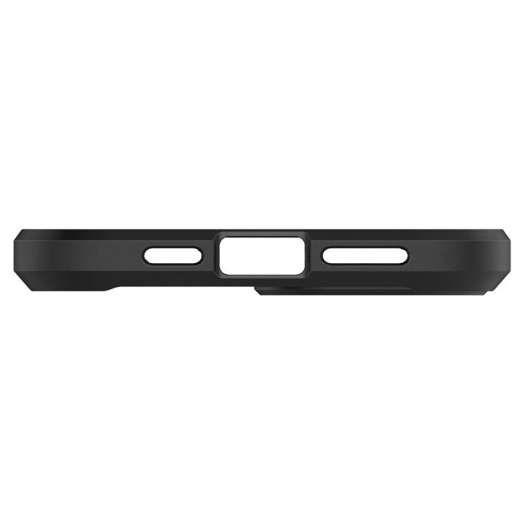 Защитный чехол Spigen (SGP) Crystal Hybrid для Apple iPhone 12 Pro Max - Matte Black: фото 6 из 8