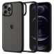 Защитный чехол Spigen (SGP) Crystal Hybrid для Apple iPhone 12 Pro Max - Matte Black (253464B). Фото 1 из 8